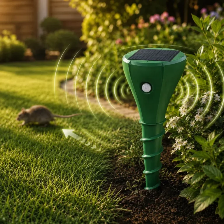 Repellente ultrasuoni installato