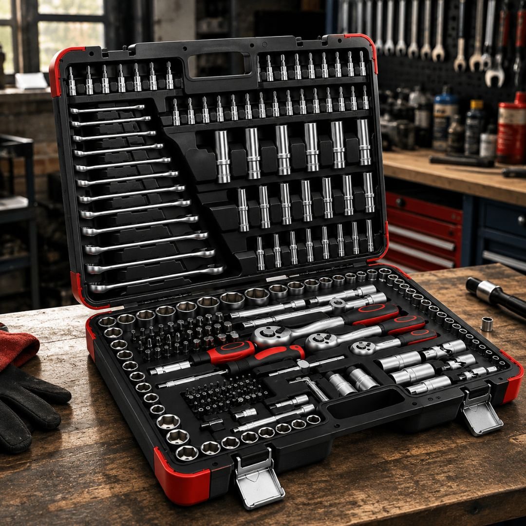 Cassetta attrezzi TitanTools Pro 216 pezzi
