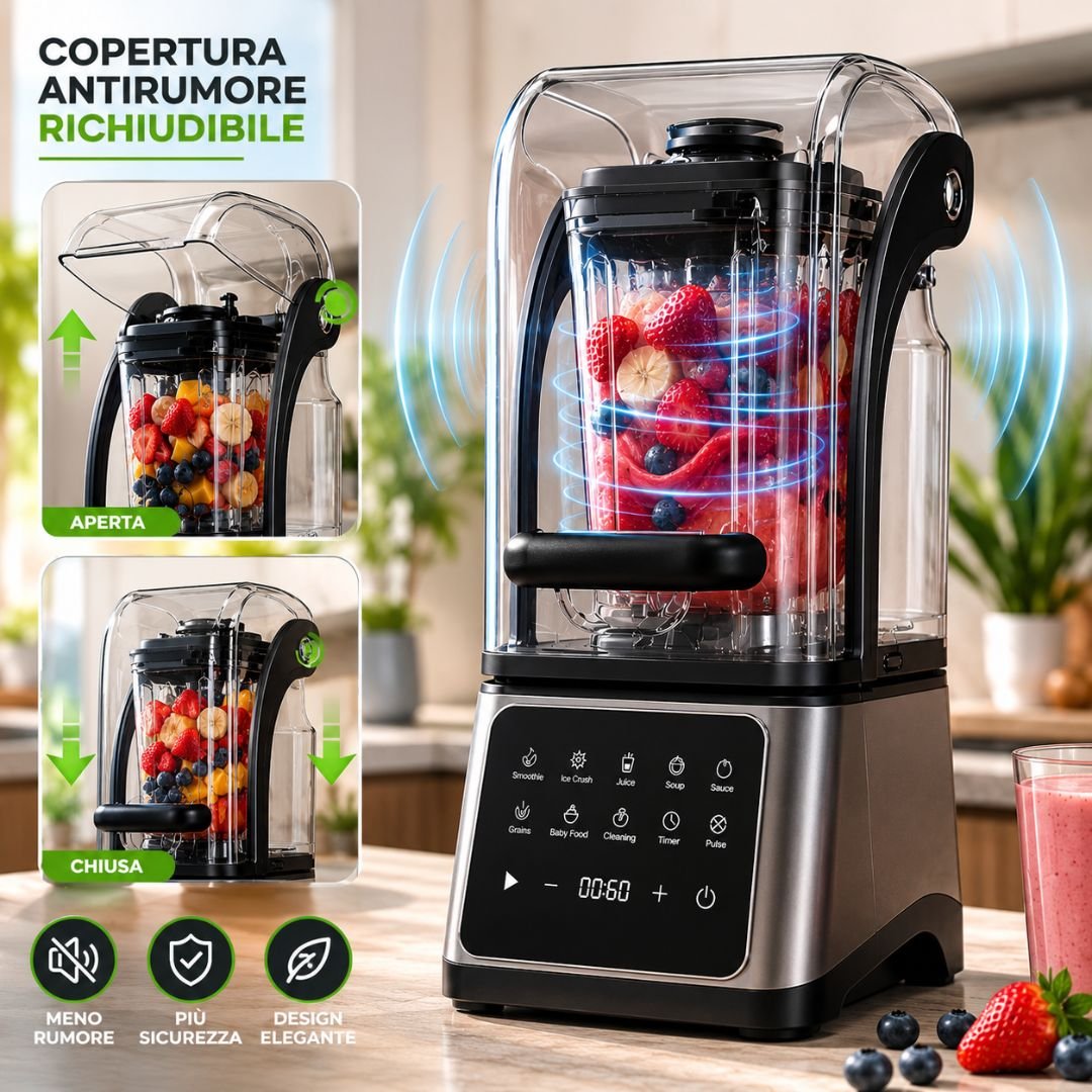 Coperchio antirumore frullatore Biardy