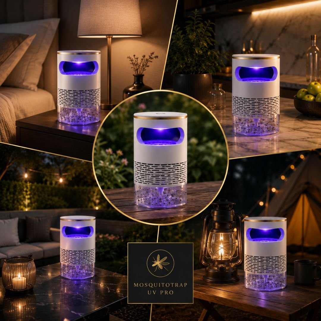 Lampada anti insetti in casa e giardino