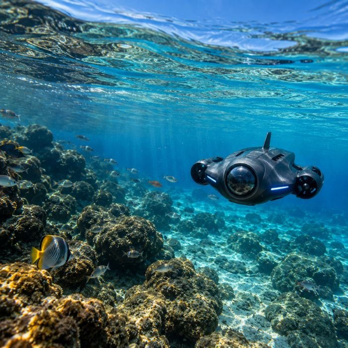 Drone subacqueo con videocamera 4K