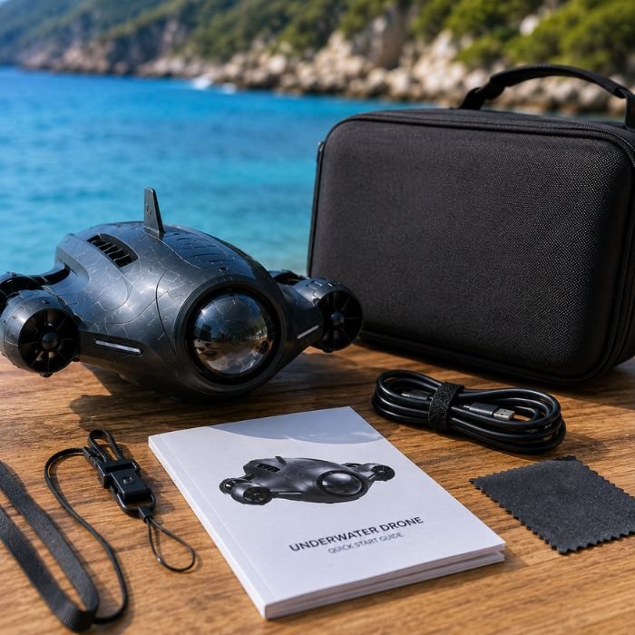 Recensione cliente drone subacqueo 4K
