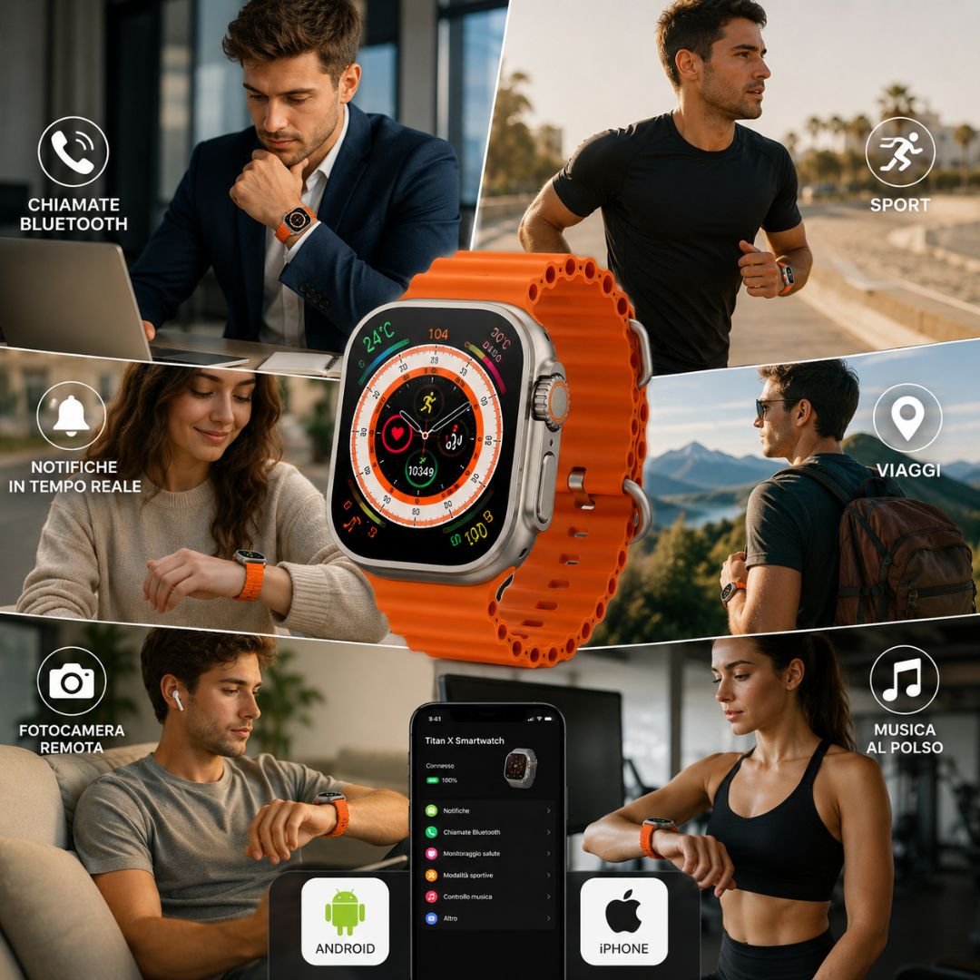 Titan X Smartwatch